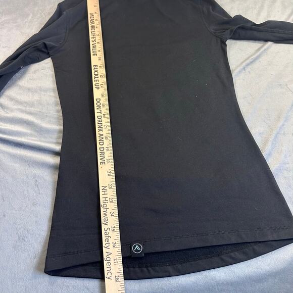 PEAK a coldpruf innovation Long sleeve mock Neck Fleece lines size M NWT - Picture 7 of 9